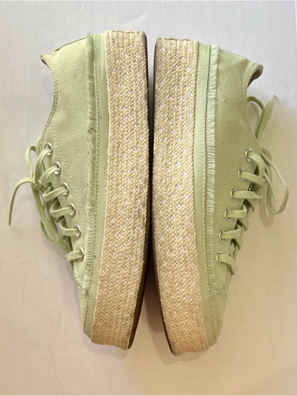 Converse Trail to Cove green oxide/white espadrilles US Women’s 8 UK 6